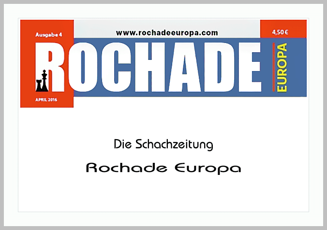 Rochade Europa - Die Schachzeitung